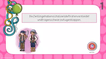 Vorschau - Interaktives Material - Materialpaket - interaktive Schlangensätze Fasching - Seite 2