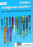 Vorschau - selbst erstellte Cliparts/Grafiken - #Silvesterknaller23 Cliparts • Füller • kommerzielle Nutzung für didaktische Zwecke • - Deckblatt