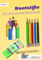 Vorschau - selbst erstellte Cliparts/Grafiken - Cliparts • Farbstifte • kommerzielle Nutzung für didaktische Zwecke • - Deckblatt