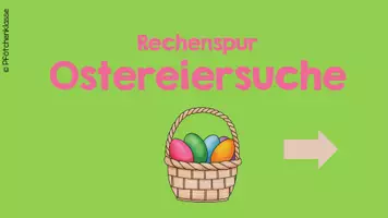 Vorschau - Präsentationen/Tafelbilder - Interaktive Rechenspur Ostereiersuche ZR1000 - Seite 2