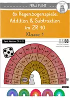 Vorschau - Stationenlernen - Spiele Addition/Subtraktion ZR 10 - Mathe Klasse 1 - Deckblatt