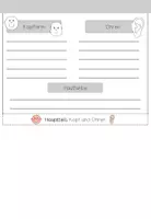 Vorschau - Mal- und Bastelvorlagen - Personenbeschreibung: Wortspeicher-Flipbook - Seite 3