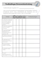Vorschau - Arbeitsblätter - Personenbeschreibung: Feedbackbogen und Selbstkontroll-Checkliste - Seite 2