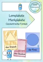 Vorschau - Poster - Lernplakate - Geometrische Formen - Deckblatt