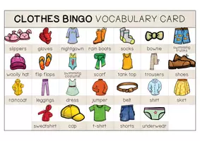 Aperçu - Apprentissages en autonomie - Clothes Vocabulary Bundle | Vocabulaire des vêtements en anglais - Page 2