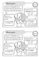 Vorschau - Arbeitsblätter - Adjektive - kleines Übungsheftchen | Klasse 2 - Seite 3