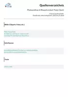 Vorschau - Poster - Photosynthese & Wasserkreislauf: Poster (bunt) - Seite 1