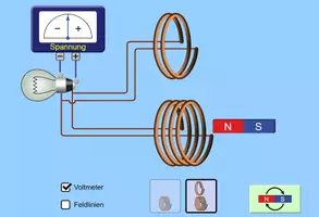 Vorschau - Arbeitsblätter - Auf den Spuren Faradays: Experimente zur elektromagnetischen Induktion (Simulation / virtuelles Experiment am Tablet) - Seite 3