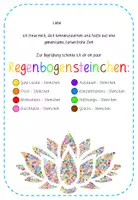 Vorschau - Anderer Materialtyp - Begrüßungsgeschenk Regenbogensteinchen - Seite 1