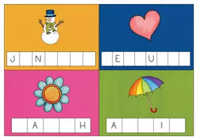 Vista previa - Juegos / Gamificación - Days and Months WRITING CARDS - página 2