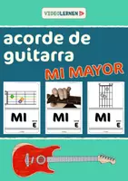 Vista previa - Hojas de trabajo - Aprender guitarra 🎸 Acorde de guitarra MI MAYOR - Portada