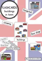 Vorschau - Bildkarten - In town: Flashcards buildings (4. Klasse, Playway) - Deckblatt