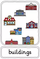 Vorschau - Bildkarten - In town: Flashcards buildings (4. Klasse, Playway) - Seite 3