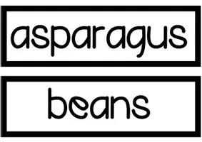 Vorschau - Spiele - Vegetable flashcards inkl. word cards - Seite 1