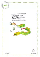 Vorschau - Mal- und Bastelvorlagen - Basteln mit Milchkartons - Seite 1