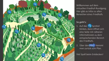Vorschau - Arbeitsblätter - Friedhof Staette der Erinnerung - interaktive Lerneinheit - Seite 3