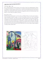 Vorschau - Mal- und Bastelvorlagen - Franz Marc - Blaues Pferd I - Seite 3