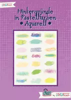 Vorschau - selbst erstellte Cliparts/Grafiken - Cliparts • Aquarell- Hintergründe in Format in unterschiedlichen Farben •1• - Deckblatt