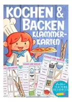 Vorschau - Spiele - Klammerkarten Kochen und backen Deutsch Sachunterricht - Deckblatt