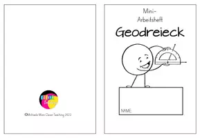 Vorschau - Arbeitsblätter - Geodreieck in der Grundschule Mini-Arbeitsheft - Seite 1