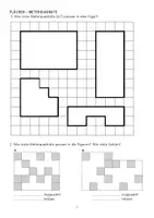 Vorschau - Arbeitsblätter - Umfang, Flächen & Seitenansichten - Material für die 4. Klasse - Seite 3