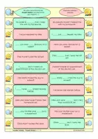 Vorschau - Aufgabenkarten - Tandem Activity / Tandembögen zum Present Perfect - Mixed Exercises - Seite 2