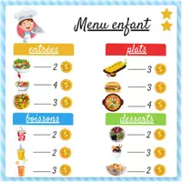Aperçu - Apprentissages en autonomie - Jeu - au restaurant' - Page 3