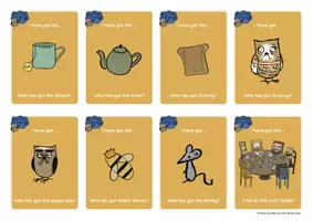 Vorschau - Stationenlernen - Brown Owl and the Bee Hive - I HAVE GOT ... WHO HAS GOT ...? - Seite 3