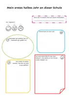 Vorschau - Arbeitsblätter - Feedback - Mein erstes halbes Jahr an dieser Schule - Seite 3
