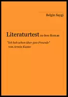Vorschau - Arbeitsblätter - Literaturtest zu "Ich hab schon über 500 Freunde" von Armin Kaster - Deckblatt