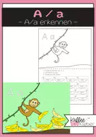 Vorschau - Arbeitsblätter - Materialpaket Deutsch: Paket - Buchstaben erkennen / Buchstabeneinführung ABC - Seite 1