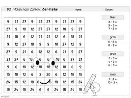 Vorschau - Stationenlernen - Einmaleins - Seite 3
