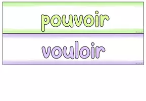Vorschau - Arbeitsblätter - Materialpaket: Les verbes "pouvoir" et "vouloir" (Grammatik) - Seite 1