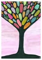 Vorschau - Stundenentwürfe - Kunststunde: Der märchenhafte Feenbaum (A3/A4) - Deckblatt