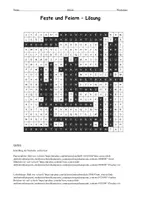 Vorschau - Arbeitsblätter - Suchsel Feste und Feiern (B1) Wortschatz – als PDF & Word - Seite 2