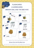Aperçu - Jeux - Brown Owl and the Bee Hive - FLASHCARDS and WORDCARDS - Page de couverture