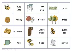 Vorschau - Stationenlernen - Brown Owl and the Bee Hive - GAME OF PAIRS - Seite 1