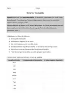 Vorschau - Arbeitsblätter - Wortarten Schokolade Adjektiv - Grundwissen Grammatik - Deckblatt
