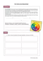 Vorschau - Stundenentwürfe - Materialpaket FARBE Unterstufe - Seite 1