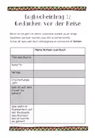 Vorschau - Arbeitsblätter - Lesetagebuch für jede Lektüre als Leseschatzkarte - Seite 3