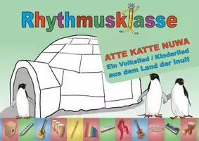 Vorschau - Arbeitsblätter - Atte Katte Nuwa - Volkslied / Kinderlied - Deckblatt