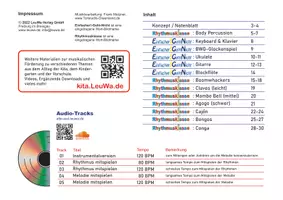 Vorschau - Arbeitsblätter - Atte Katte Nuwa - Volkslied / Kinderlied - Seite 1