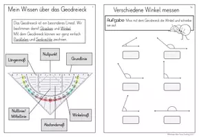 Vorschau - Arbeitsblätter - Rechter Winkel Mini-Arbeitsheft - Seite 2