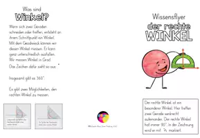Vorschau - Merkblätter - Wissensflyer rechter Winkel Grundwissen - Seite 1