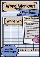 Vorschau - Arbeitsblätter - Stadt-Land-Fluss - Word Workout - Categories - Boys Edition - Deckblatt