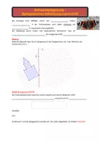 Vorschau - Stundenentwürfe - 6. Kl. Stundenbild: Einführung Achsenspiegelung - Seite 2