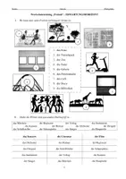 Vorschau - Arbeitsblätter - DaF / DaZ Wortschatz Freizeit und Hobbys B1 - DSD I Vorbereitung - als PDF & Word - Seite 3