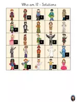 Vorschau - Arbeitsblätter - Preview - Who am I? - Reading Riddles - Carnival - Seite 2