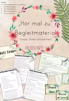 Vorschau - Stundenentwürfe - Unterrichtseinheit am Beispiel "Hör mal zu" - Deckblatt