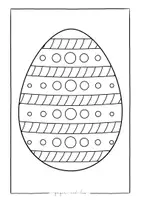Vorschau - Mal- und Bastelvorlagen - Ostern Ausmalbild - Vertretungsunterricht - Kunstunterricht - Seite 2